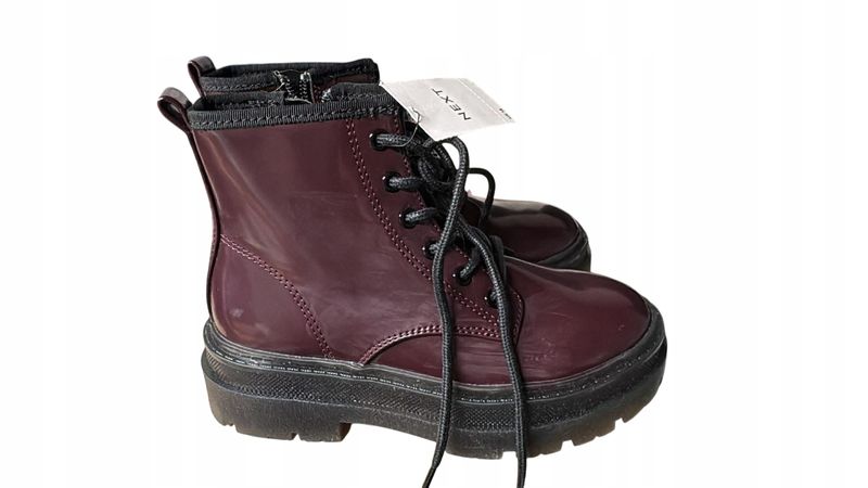 Next - Botki sznurowane R32 zdjęcie 4