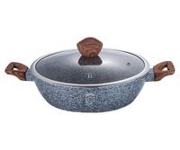 BH-1202 - Płaski garnek granitowy 32 cm Berlinger Haus Forest Line Edition