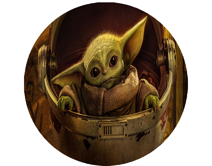 Podkładka pod myszkę Baby Yoda zdjęcie 2