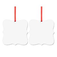 Dwustronna zawieszka z MDF-u do sublimacji - rozeta