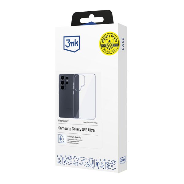 samsung galaxy s26 ultra - 3mk clear case zdjęcie 4