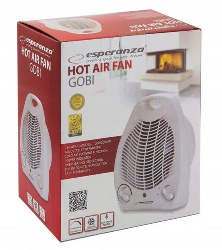 FARELKA GRZEJNIK TERMOWENTYLATOR ESPERANZA 2000W na Arena.pl