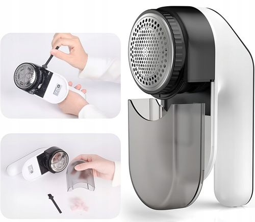 Golarka Maszynka JJM do ubrań akumulatorowa na zmechacenia kulki USB na Arena.pl