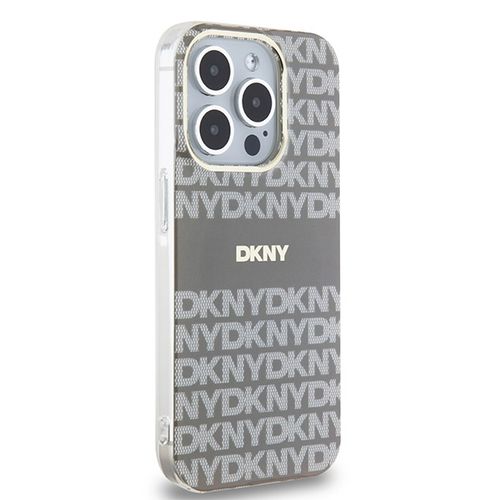 Etui DKNY do iPhone 15 Pro, Beżowy, MagSafe na Arena.pl