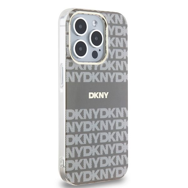 Etui DKNY do iPhone 15 Pro, Beżowy, MagSafe zdjęcie 4