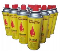 10x GAZ KARTUSZ NABÓJ GAZOWY DO PALNIKA WKŁAD NAJ CENA SUPER JAKOŚĆ