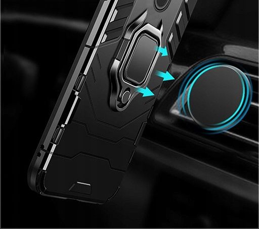 Spacecase X-Ring Galaxy S9+ Czarny zdjęcie 7