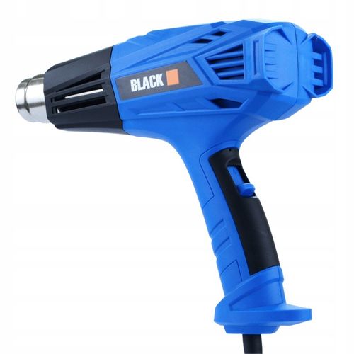 OPALARKA ELEKTRYCZNA 2 BIEGI 4 DYSZE 600C 2000W MOCNA ZESTAW BLACK na Arena.pl