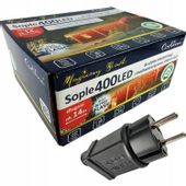 LAMPKI CHOINKOWE SOPLE 400 LED + gniazdo FLASH
