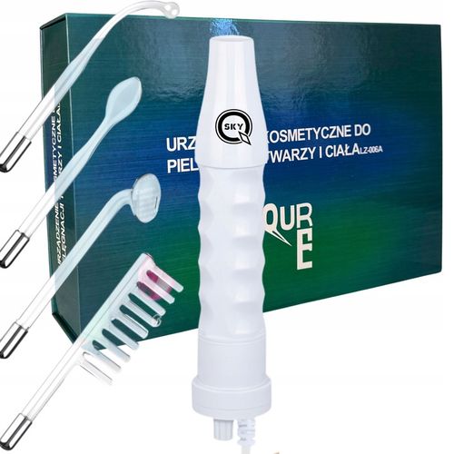 DARSONVAL QSKY DERMA WAND 4w1 PRO DO PIELĘGNACJI TWARZY ZMARSZCZEK I WŁOSÓW na Arena.pl