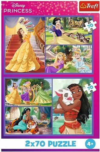puzzle 2x70 bajkowe dni 34440 na Arena.pl