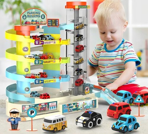 PARKING TOR DLA SAMOCHODÓW AUTEK DUŻY WIELOPOZIOMOWY INTERAKTYWNY + 6 AUT na Arena.pl