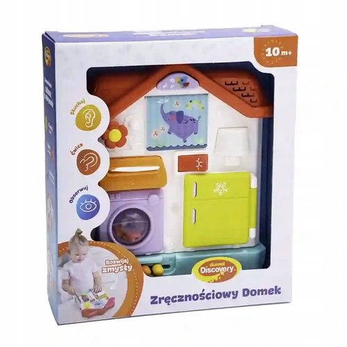 Zabawki interaktywne / edukacyjne - Zręcznościowy domek, 10 m+, Dumel na Arena.pl