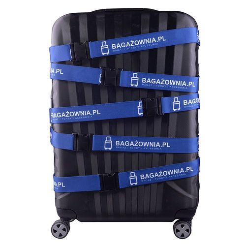Pas do bagażu KEMER Bagażownia.pl Niebieski na Arena.pl