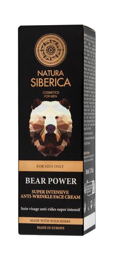 Natura Siberica Men Krem do twarzy Bear Power Przeciwzmarszczkowy  50ml na Arena.pl