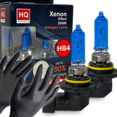 Żarówki HQ Automotive HB4 Mocne Efekt LED +50% Światła Xenon Effect OEM