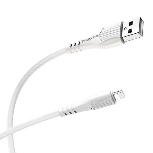 Borofone - kabel USB-A do Lightning 1m biały na Arena.pl