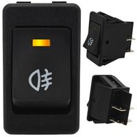 Włącznik świateł przeciwmgielnych LED, zatrzaskowy 12V 35A