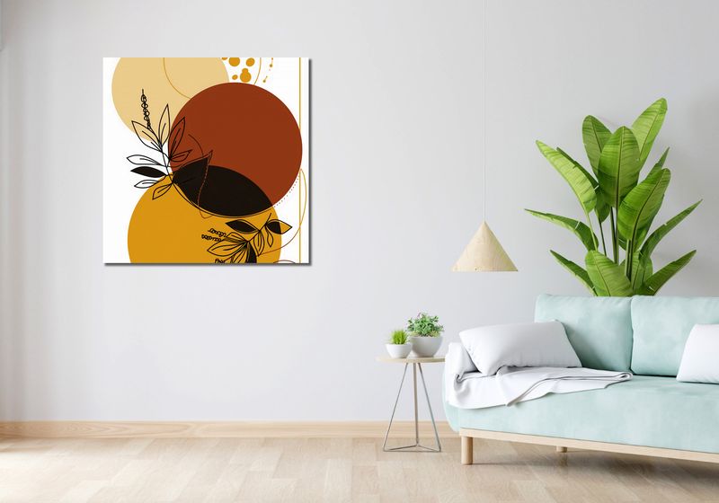 Obraz 90x90cm Echo Solarne zdjęcie 2