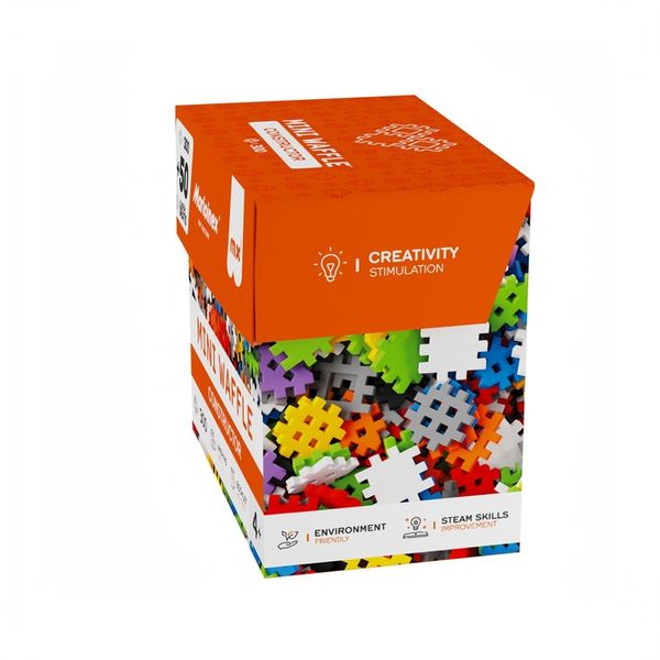 Klocki Marioinex Mini Waffle Konstruktor 300 elementów + 50 zdjęcie 3