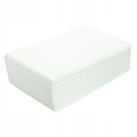 RĘCZNIK FRYZJERSKI JEDNORAZOWY 70x40 WŁÓKNINOWY BIAŁY 100 sztuk