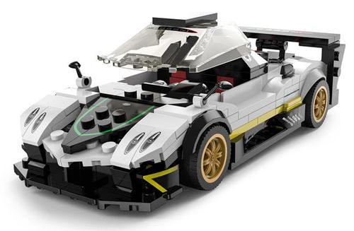 Autko 1:28 Pagani Zonda R Klocki Biały Rastar na Arena.pl