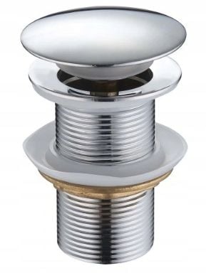 KOREK KLIK KLAK DO UMYWALKI MOSIĘŻNY UMYWALKOWY BEZ PRZELEWU CHROM 1 na Arena.pl