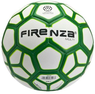 Piłka nożna Firenza Multi rozmiar 5 biało-zielona