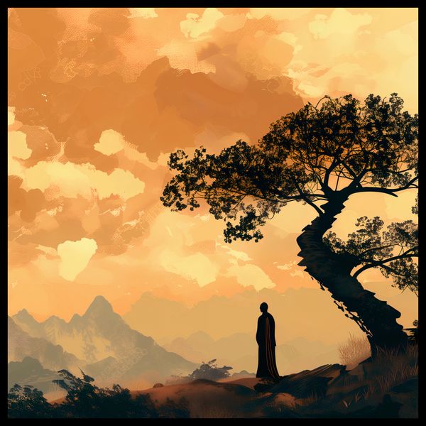 Plakat 80x80cm Zen zdjęcie 2