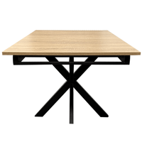 Stół rozkładany JULIAN 120–160 cm złoty dąb do kuchni jadalni