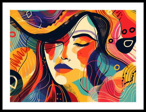 Plakat 55x40cm Bogactwo Palety Kolorów na Arena.pl