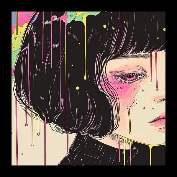 Plakat 20x20cm Strugi Kolorów zdjęcie 2