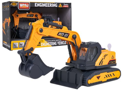 Koparka Z Funkcją Dźwięku I Świateł 1:18 na Arena.pl