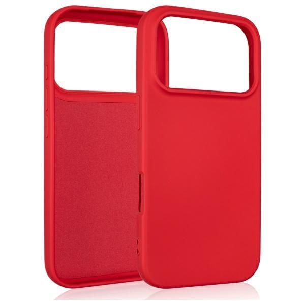 etui beline silicone do iphone 17 pro    czerwony zdjęcie 1