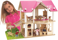 EICHHORN 2513 DOMEK DLA LALEK Z AKCESORIAMI