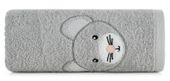 Ręcznik-myjka Baby71 15X21 cm srebrna 350 g/m² bawełna myszka