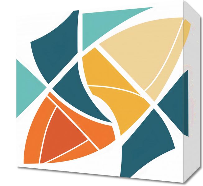 Obraz 30x30cm Geometria Wiatru zdjęcie 1