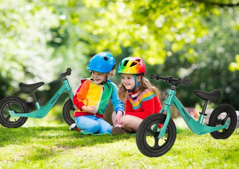 Rowerek biegowy Trike Fix Active X2 zielony zdjęcie 7