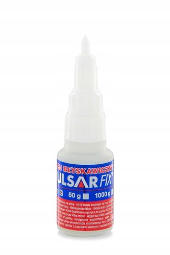 KLEJ CYJANOAKRYLOWY GĘSTY 20 g + AKTYWATOR 150 ml PULSAR na Arena.pl