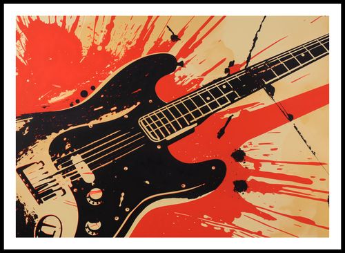 Plakat 84,1x59,4cm Gitara Elektryczna na Arena.pl