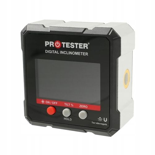 KĄTOMIERZ LASEROWY 4х90° CYFROWY POZIOMICA Z MAGNESEM INKLINOMETR na Arena.pl