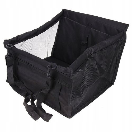 Transporter samochodowy dla psa fotel fotelik dla psa na siedzenie czarny na Arena.pl