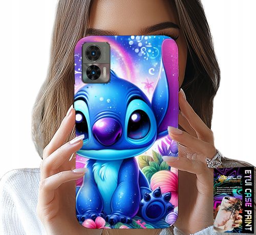 ETUI DO MOTOROLA EDGE 30 NEO - KOLOROWY WZORY Z BAJEK CASE +FOLIA na Arena.pl