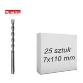 25x Wiertło SDS-Plus Economy 7x110mm MAKITA