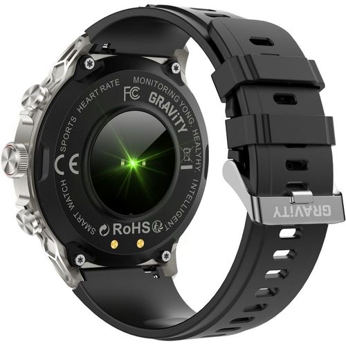 smartwatch gravity srebrny pasek + bransoleta gt41-3 na Arena.pl