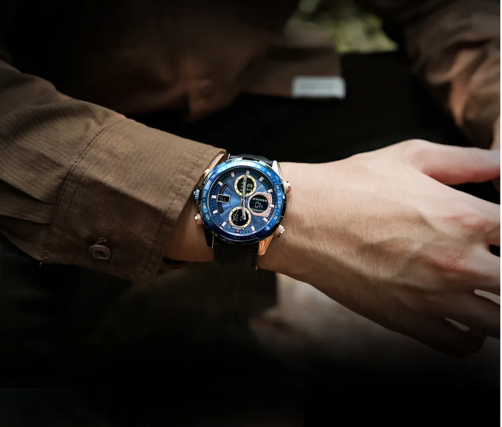 ZEGAREK MĘSKI NAVIFORCE NF9197L RG/BE/BE + BOX zdjęcie 10