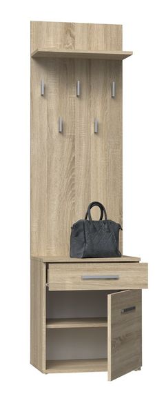 WIESZAK SZAFKA NA BUTY DUO DĄB SONOMA zdjęcie 2