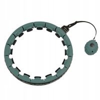 HULA HOP Z OBCIĄŻENIEM ODCHUDZAJĄCE Z WYPUSTKAMI I TIMEREM