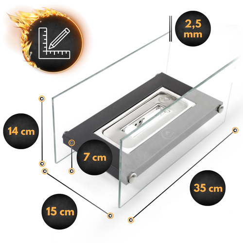 Biokominek wolnostojący Fiamma Gio Hugel na Arena.pl