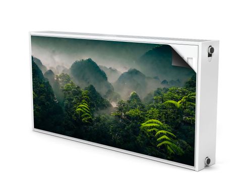 Osłona MAGNETYCZNA Grzejnika Egzotyczny Las Pejzaż Mgła 100cm x 60cm na Arena.pl